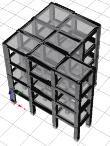 Four storey building