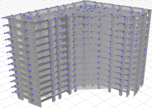 13-STOREY BUILDING IN BUCHAREST