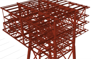 STEEL OFFSHORE PLATFORM