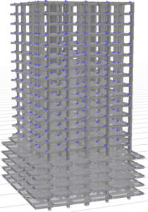 15-STOREY BUILDING WITH 5 ADDITIONAL BASEMENT FLOORS