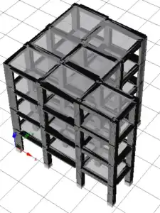 Four storey building