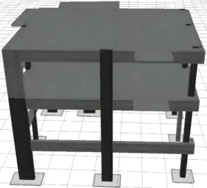 3-STOREY BUILDING STRENGTHENED WITH FRP WRAPS