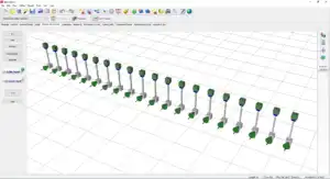 MODEL WITH ISOLATORS