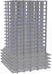 15-STOREY BUILDING WITH 5 ADDITIONAL BASEMENT FLOORS