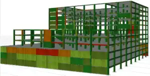 PODIUM BETWEEN THE JORDAN GATE TOWERS IN AMMAN