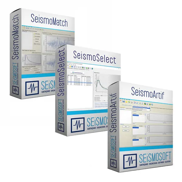 SeismoMatch - SeismoSelect - SeismoArtif Bundle