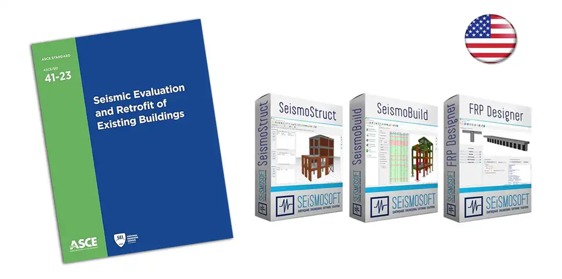 SeismoStruct, SeismoBuild and FRP Designer now support ASCE 41-23