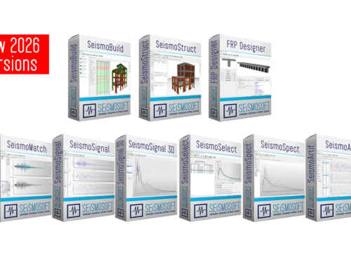 New 2026 Seismosoft programs versions