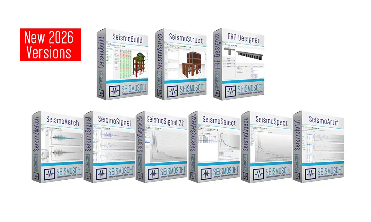 Seismosoft Software 2026 Versions