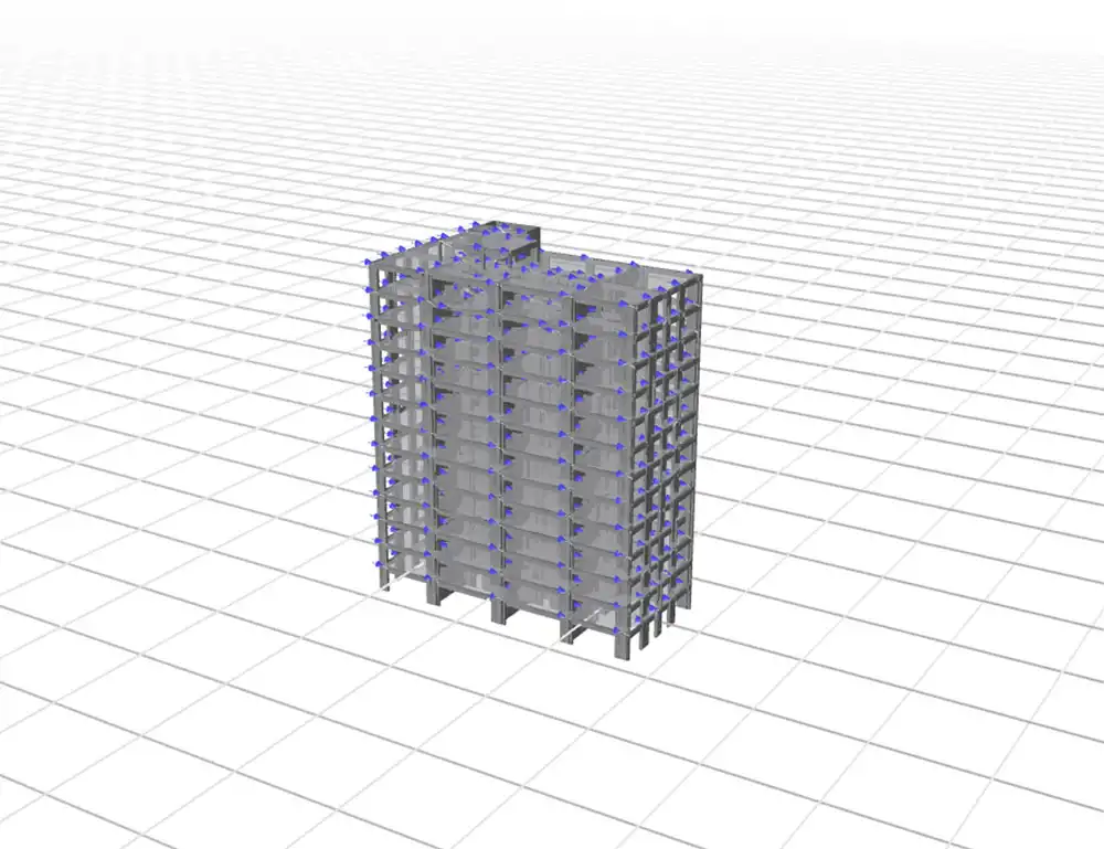 Pushover analysis of a 14-storey building with core walls Pushover analysis of a 14-storey building with core walls