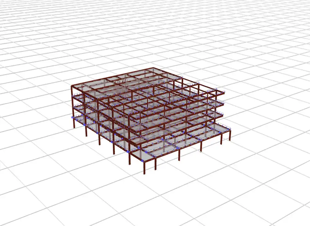 Pushover analysis of a 4-storey steel building Pushover analysis of a 4-storey steel building