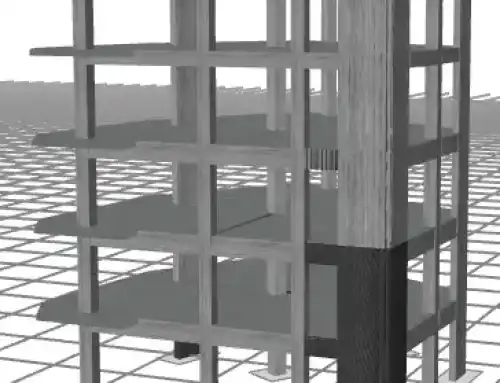 Strengthening of a 2-storey building for the addition of 3 floors