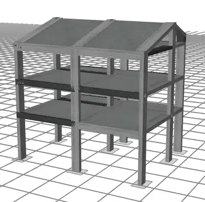 Structural Assessment of a 3-storey building with roof Structural Assessment of a 3-storey building with roof