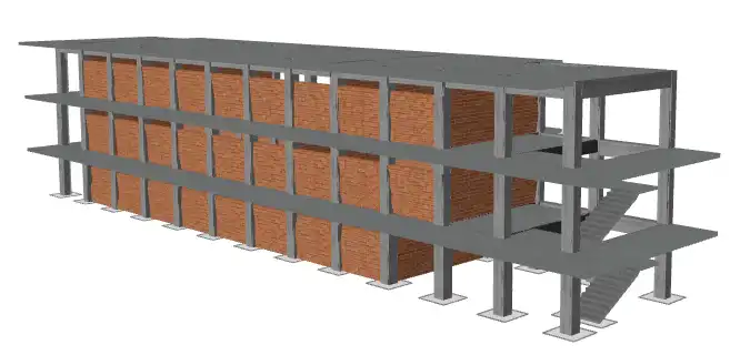 Structural Assessment and Seismic Retrofit of a 3-storey building with short columns