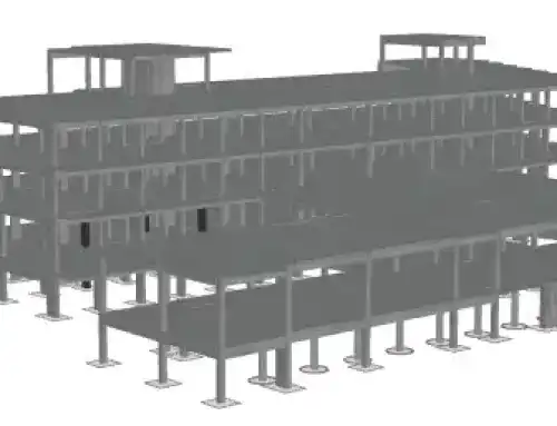 Strengthening of a 5-storey hotel
