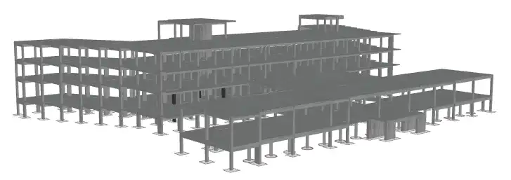 Strengthening of a 5-storey hotel Strengthening of a 5-storey hotel