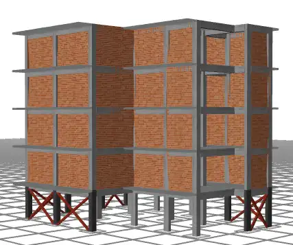 Strengthening of a 5-storey building with a soft ground storey Strengthening of a 5-storey building with a soft ground storey