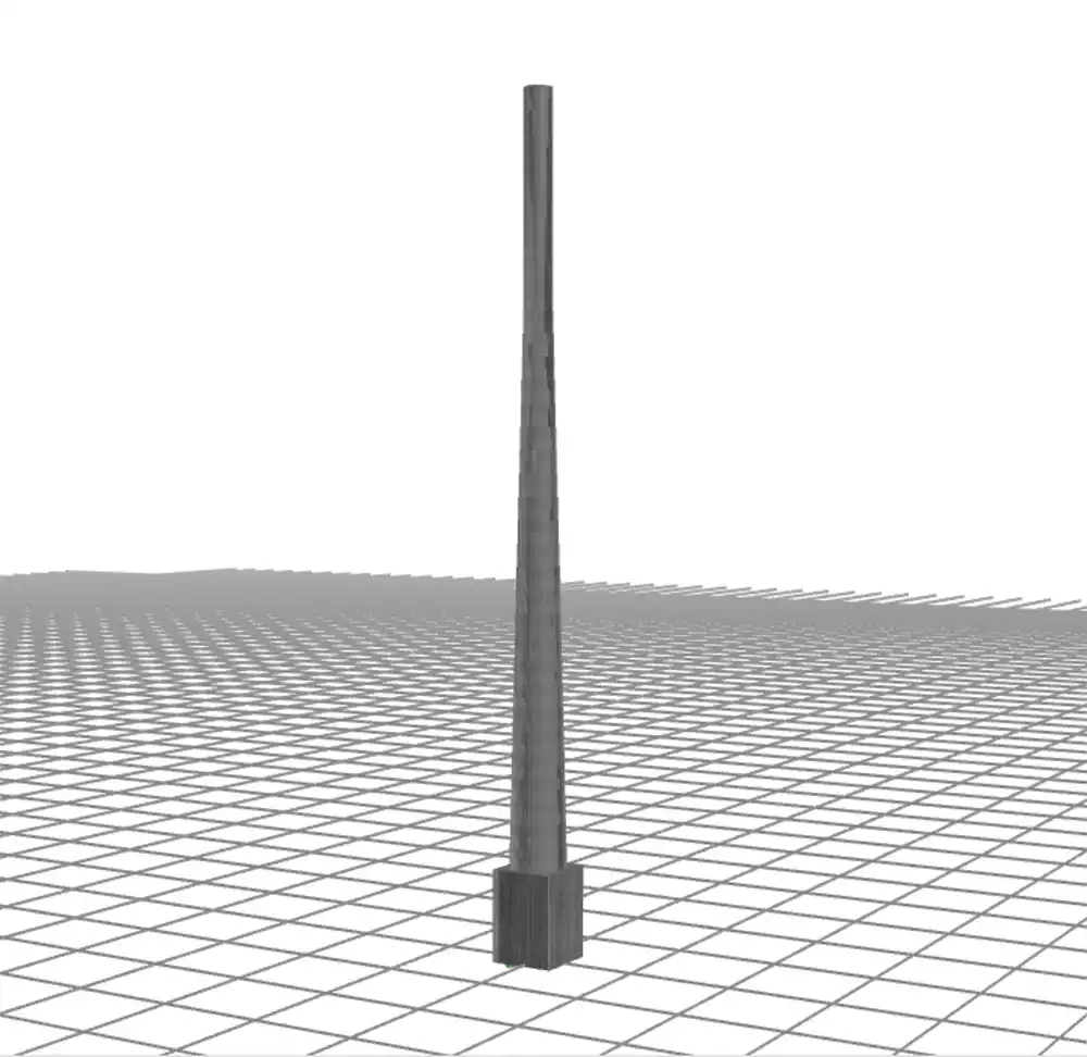 Nonlinear Dynamic Analysis of a 26m chimney